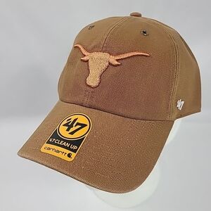 NWT Texas Longhorns Carhartt x '47  Mesh Adjustable Hat OS